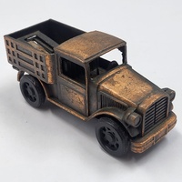 Antique Metal Pickup Truck Pencil Sharpener Vintage Style Desktop Collectible