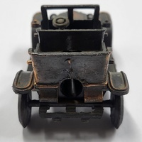 Vintage Ford Model T Inspired Metal Pencil Sharpener Antique Car Desk Collectible