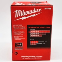 Milwaukee M18 18V RedLithium-Ion 5.0Ah Extended Capacity Battery Pack M18B5