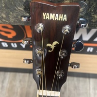 Yamaha FGX720SC 6 String Solid Top Acoustic Electric Guitar with Hard Case