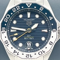 TAG Heuer Aquaracer Professional 300 GMT WBP2010 43mm Automatic Watch