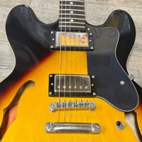 Epiphone Dot VS Vintage Sunburst Semi Hollow Electric Guitar Soft Case