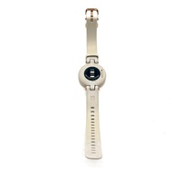 Garmin Lily Sport Edition Smartwatch in Rose Gold with Light Sand Silicone Band
