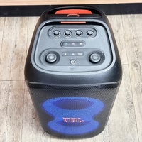 JBL PartyBox Stage 320 Portable Bluetooth Party Speaker with Sturdy Wheels
