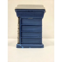 Plano 1363 Fishing Tackle Box Blue and Grey 4 Slide Out Utility Trays