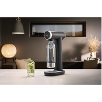 Smeg SKC01BLMAU Soda Maker Matte Black Sparkling Water Maker