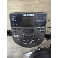 Alesis Electronic Drum Kit Advanced Six-Piece Electronic Drumset with Seat