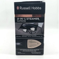 Russell Hobbs RHC470 2 in 1 Supreme Steamer and Iron 1700W Navy Handheld