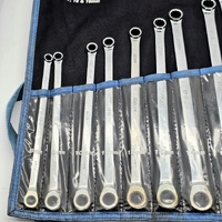 SP Tools 12pc Extra Long Metric Geardrive Spanner Set Wrench Kit 8-19mm