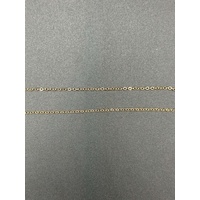 Ladies Stainless Steel Rose Gold Finish Swarovski Tennis Bracelet