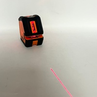DATUM DT1H1V2PRS2 Red Beam Cross Line Laser Level with Accessories in Case