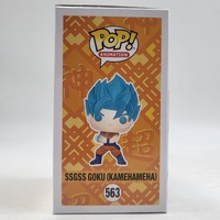 Funko Pop Dragon Ball Super SSGSS Goku Kamehameha #563 Special Edition
