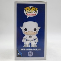 Funko Pop DC Super Heroes White Lantern The Flash #59 Vinyl Figure Collectible DC Comics