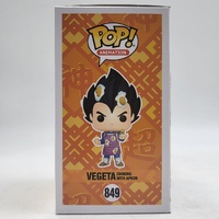 Funko Pop Dragon Ball Super Vegeta Cooking With Apron #849 Special Edition Vinyl Figure