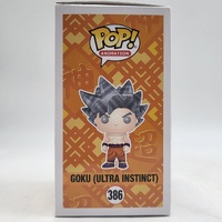 Funko Pop! Dragon Ball Super Goku Ultra Instinct #386 Vinyl Figure Collectible