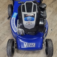 Victa 18 Inch Petrol Lawn Mower 163cc Briggs & Stratton 675EXI Mulch Catch