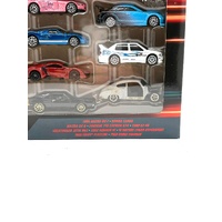 Hot Wheels HVX27 Fast and Furious Mini 10 Car Box Set Diecast Mattel
