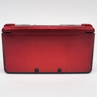 Nintendo 3DS CTR-001 Red Handheld Gaming Console System