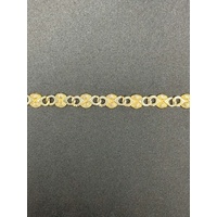 Ladies 9ct Yellow Gold Fancy Link Bracelet