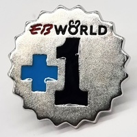 EB Games Zing Pop Collectable Badge World Plus Pin and Wallet Box Set