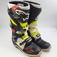 Alpinestars Tech 7 Men's Motocross Boots US 13 Yellow Black