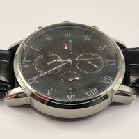 Tommy Hilfiger TH329 Kane Men's Watch Black Leather
