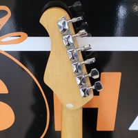 ECON Six-String Electric Guitar Black Strat Style