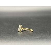 Ladies 18ct Yellow Gold Lab Grown Diamond Ring
