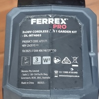 Ferrex Pro DL-MT4003 40V Cordless 5 in 1 Garden Multi Kit Trimmer
