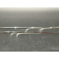  Ladies 9ct White Gold Snake Link Necklace