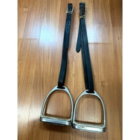 Thorowgood Maxam 16 Inch All Purpose Saddle Black Synthetic Equestrian