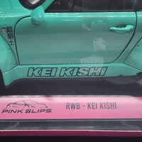 Jada Pink Slips 1:18 RWB 993 Porsche 911 Kei Kishi Turquoise Diecast Car