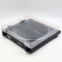 Audio-Technica AT-LP60X Fully Automatic Belt-Drive Stereo Turntable Red 