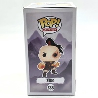 Funko Pop! Avatar The Last Airbender Zuko #538 Vinyl Figure