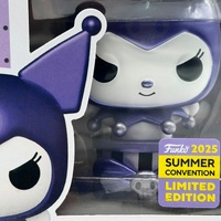Funko Pop Kuromi 113 Metallic Gift Box 2025 Summer Convention Vinyl Figure
