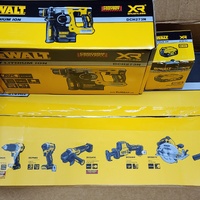 DeWALT 18V 6 Tool Combo Kit DCZ601P2B with Bonus Rotary Hammer Drill