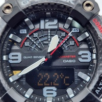 Casio G-Shock GG-B100 Carbon Mudmaster Mens Tough Outdoor Watch 200m WR