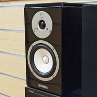 Yamaha R-S202 Stereo Receiver NS-BP301 Bookshelf Speakers with Remote