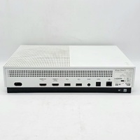 Microsoft Xbox One S 500GB Disc Console White 1681 with Controller and Leads