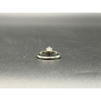 Ladies 18ct White Gold Diamond Engagement Ring