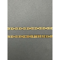 Unisex 18ct Yellow Gold Wheat Link Necklace