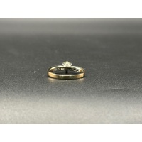 Ladies 9ct Rose Gold Diamond Ring