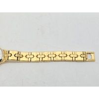 Citizen Ladies Gold Tone Analogue Quartz Watch Cream Dial EJ4103-54P