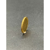 Unisex 22ct Yellow Gold Sovereign 1909 King Edward VII Coin