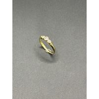 Ladies 18ct Yellow Gold Diamond Ring 