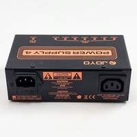 JOYO JP-04 Power Supply 4 Isolated Guitar Effects Pedal Power Supply 8 Outputs 9V 12V 18V