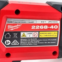 Milwaukee 2268-40 Infrared Temperature Gun -30°C to 550°C 12:1 Laser Thermometer