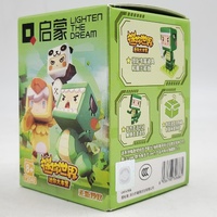 Qman Enlighten 72040 Mini World Miniwan Blind Box Action Figure Building Block