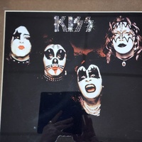 KISS Framed 24K Gold Plated Album Depiction Limited Edition 287/2500 + COA