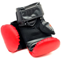 Everlast Tempo Boxing Bag Gloves Red Black Small/Medium DWEQ141129